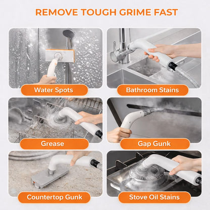 8-in-1 Multi-Surface Steam Cleaner