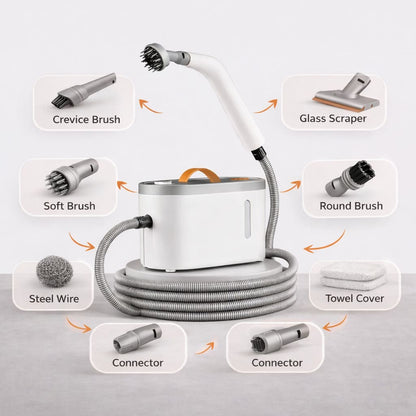 8-in-1 Multi-Surface Steam Cleaner